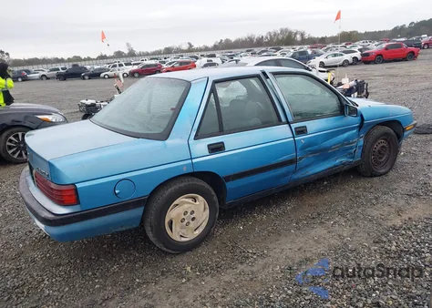 1993 Chevrolet Corsica Lt из США, поврежденный, VIN 1G1LT53T7PY260360
